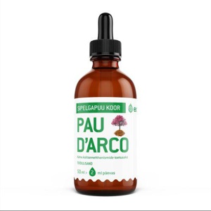 Ecosh pau d'arco sipelgapuu koore tilgad 50ml toote pilt