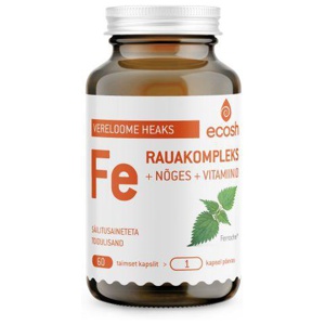 Ecosh rauakompleks + nõges + vitamiinid – vereloomele N60 toote pilt