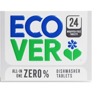 Ecover Disktabletter Zero Parfymfria 24 st produkt bild