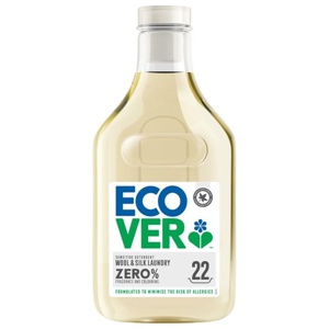 Ecover Flytande Tvättmedel Fintvätt Silke & Ull Zero 1000 ml produkt bild