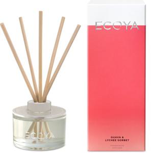 Ecoya Guava & Lychee Sorbet Fragrance Sticks produkt bild