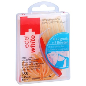 edel white pro Interdentalbürste SSS 0,45-2mm 6 St Zahnbürste Produktbild