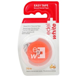 EDELWHITE DentalTape waxed Zahnseide 70 m 1 St Produktbild