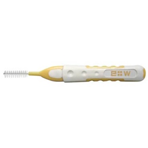 EDELWHITE pro Interdent.Bür.M 0,7mm-4mm 6 St Zahnbürste Produktbild