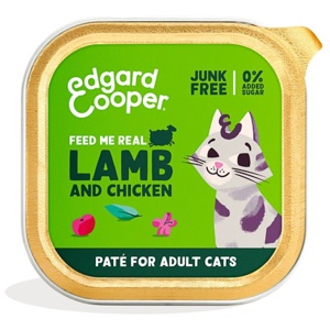 Edgard&Cooper Cat Adult Paté Lamb & Chicken 85 g produkt bild