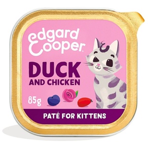 Edgard & Cooper Cat Kitten Paté Duck/Chicken 85g produkt bild