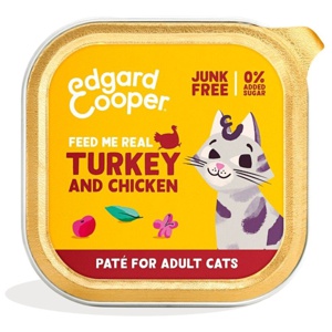 Edgard&Cooper Cat Turkey & Chicken 85 g produkt bild