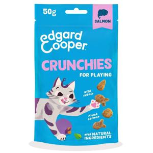 Edgard&Cooper Crunchies Kattgodis Lax & Kyckling 50 g produkt bild