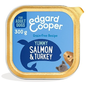 Edgard & Cooper Dog Adult Salmon & Turkey (300 g) produkt bild