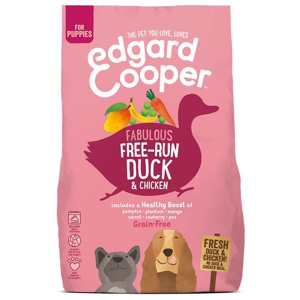 Edgard & Cooper Dog Grain Free Puppy Anka & Kyckling produkt bild