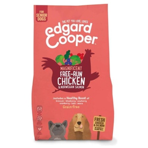 Edgard & Cooper Dog Senior Grain-Free Chicken & Salmon (2,5 kg) produkt bild