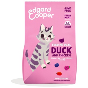 Edgard & Cooper Kitten Duck & Chicken 2 kg produkt bild