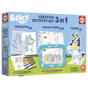 Educa Bluey Aktivitetsset 3 i 1 produkt bild