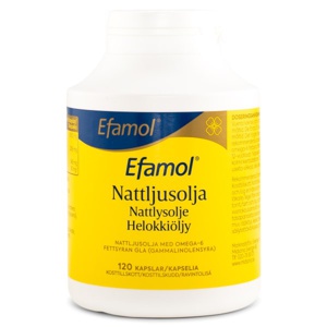 Efamol 120 kapsler produktbillede