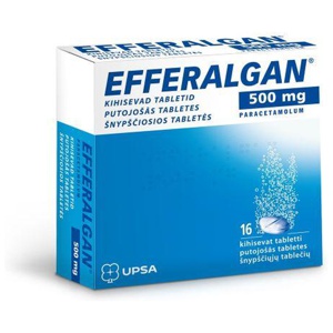 Efferalgan kihisev tbl 500mg n16 toote pilt