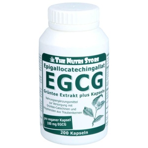 EGCG 100 mg Grüntee Extrakt plus Kapseln Produktbild