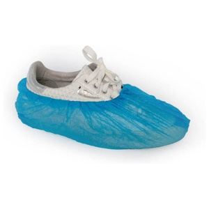 EINMAL ÜBERSCHUHE Kunststoff blau Produktbild