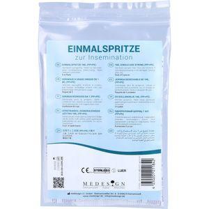 EINMALSPRITZE 1 ml für Insemination 5 St Produktbild