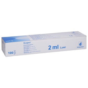 EINMALSPRITZE 2 ml Luer Ecoject Produktbild