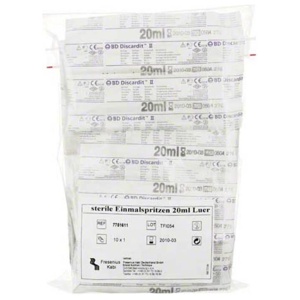 EINMALSPRITZE 20 ml steril Produktbild