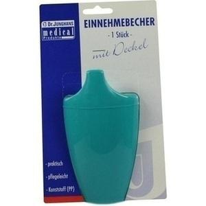 EINNEHMEBECHER m.Griff+Deckel 4mm grün Produktbild