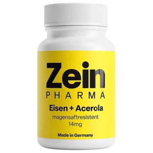 Eisen + Acerola magensaftresistente Kapseln, 90 St Kapseln magensaftresistent Produktbild