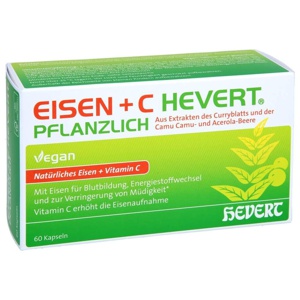 EISEN + C HEVERT PFLANZLICH 60 St Kapseln Produktbild