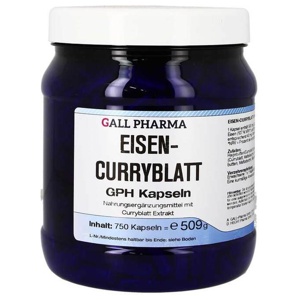 Eisen-Curryblatt GPH Kapseln, 750 St Kapseln Produktbild