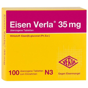 EISEN VERLA 35 mg überzogene Tabletten Produktbild