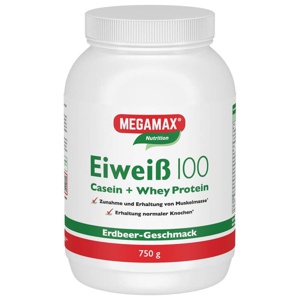EIWEISS 100 Erdbeer Megamax Pulver 750 g Pulver Produktbild