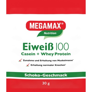 EIWEISS 100 Schoko Megamax Pulver 30 g Pulver Produktbild