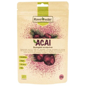 Ekologiskt Acaipulver 100 g produkt bild