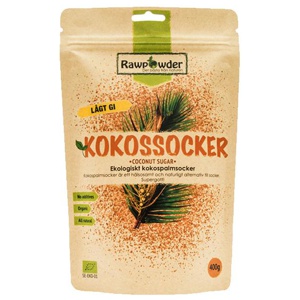 Ekologiskt Kokossocker 400 g produkt bild