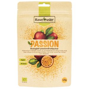 Rawpowder Passionsfruktpulver 125 g produkt bild