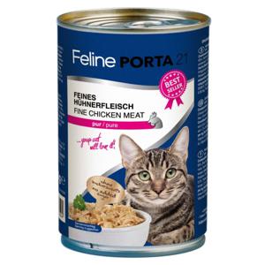Blandat ekonomipack: Feline Porta 21 24 x 400 g - Blandpack: Kyckling + Tonfisk produkt bild