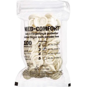 Eksplorationshætte pudderfri - 100 stk produktbillede