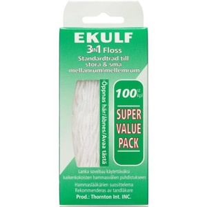 Ekulf 3-I-1 Floss Tandtråde produktbillede