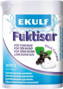 Ekulf Fuktisar Black Currant 30 st produkt bild