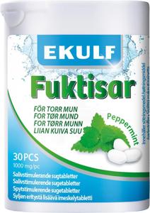 Ekulf Fuktisar Peppermint 30 st produkt bild