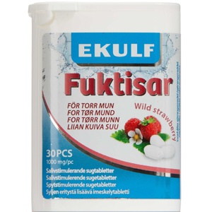 Ekulf Fuktisar Wild Strawberry produktbillede