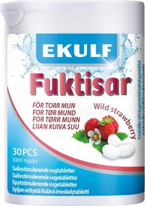 Ekulf Fuktisar WildStrawberry 30 st produkt bild