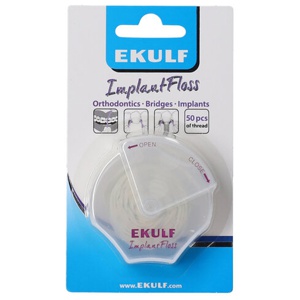 Ekulf ImplantFloss - 50 stk produktbillede