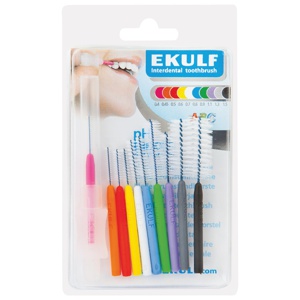 Ekulf Mellomrombørste pH Mixed 7 stk produktbilde
