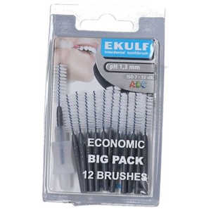 Ekulf PH mellemrumsbørster grå 1,3 mm produktbillede