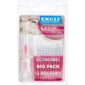 Ekulf PH Supreme Rosa 0,4 mm Mellemrumsbørste produktbillede