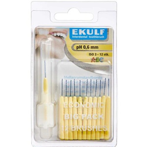 Ekulf PH Supreme Blå 0,6 mm Mellemrumsbørste produktbillede