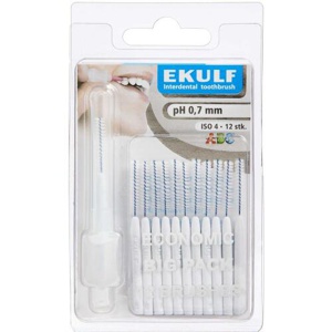 Ekulf PH Supreme Gul 0,7 mm Mellemrumsbørste produktbillede