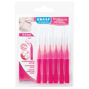 Ekulf pH Supreme mellomromsbørste 0,4mm 6 stk produktbilde