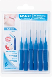 Ekulf PH Supreme Mellomromsbørste   0,6 mm produktbilde