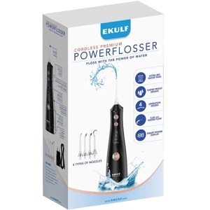 Ekulf PowerFlosser Premium Black produktbilde